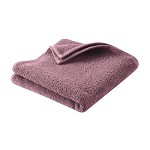 handdoek 
bio katoen Plum